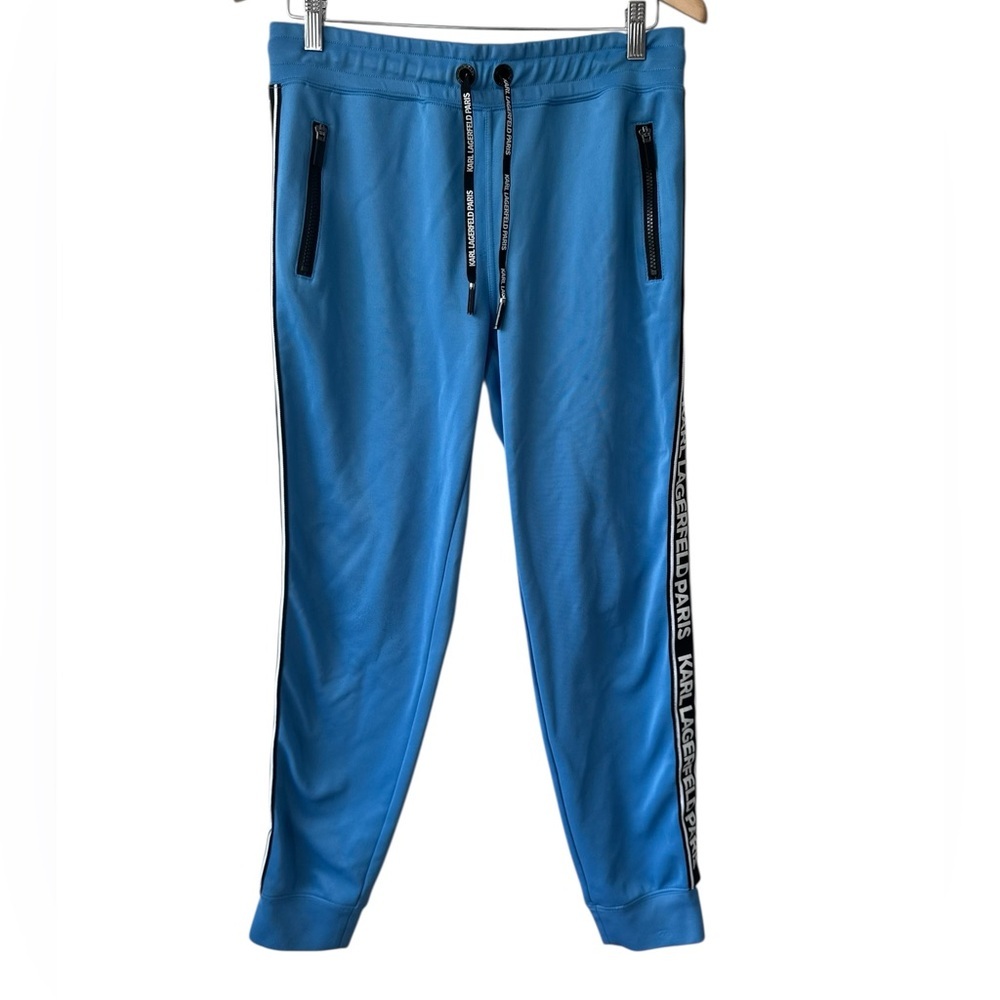 Karl Lagerfeld Paris Logo Tape Jogger Pants